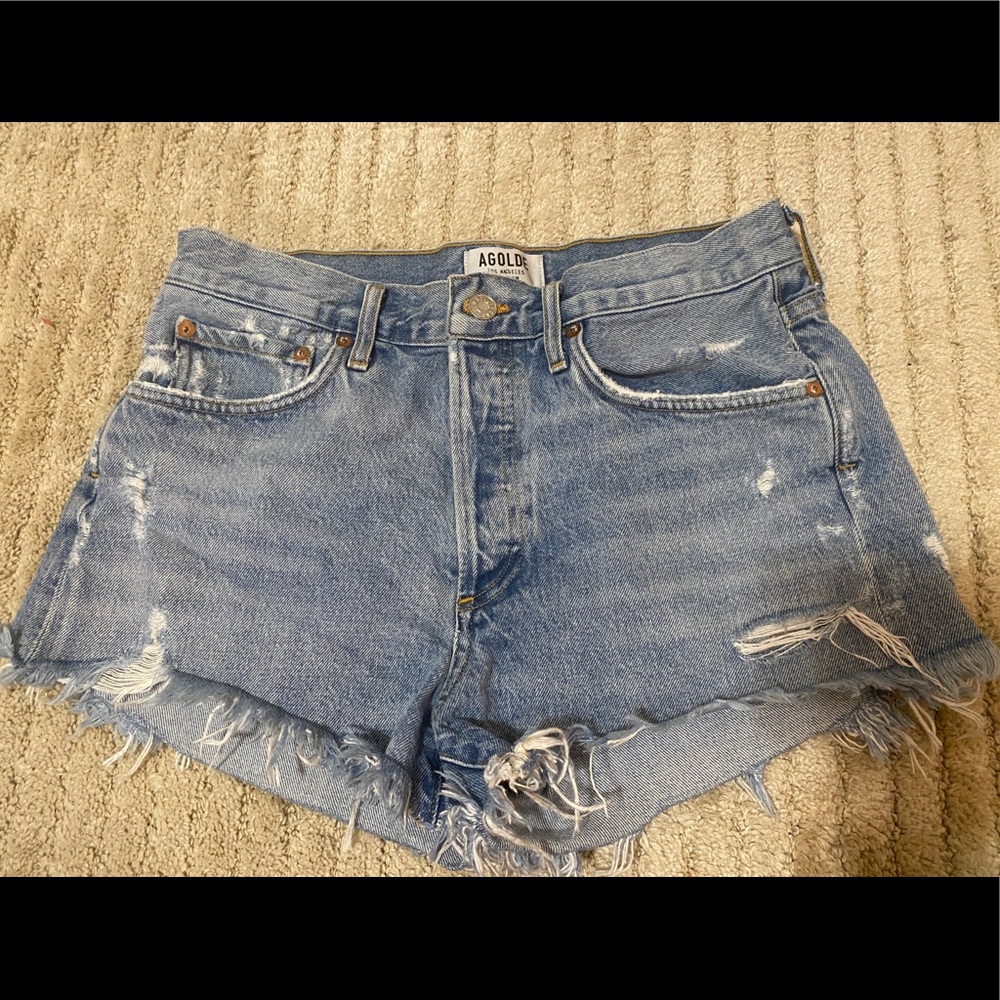 AGOLDE Parker Vintage Cutoff Shorts in Swapmeet